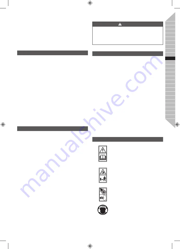 Ryobi OBV18 Original Instructions Manual Download Page 67