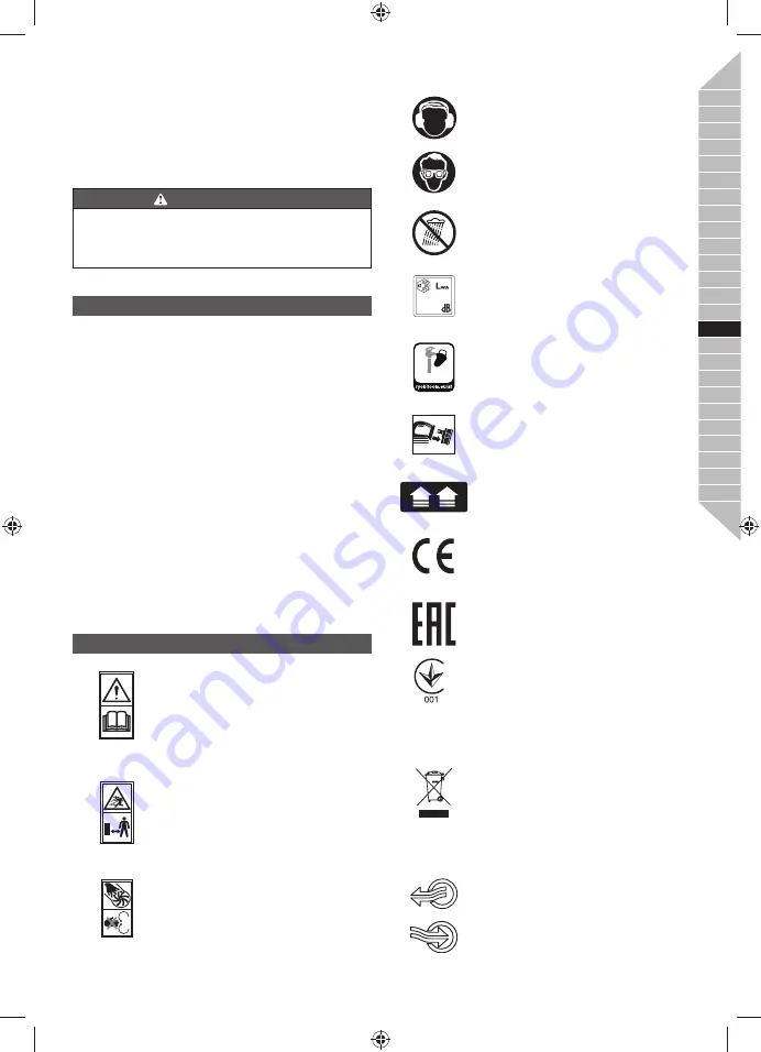 Ryobi OBV18 Original Instructions Manual Download Page 101