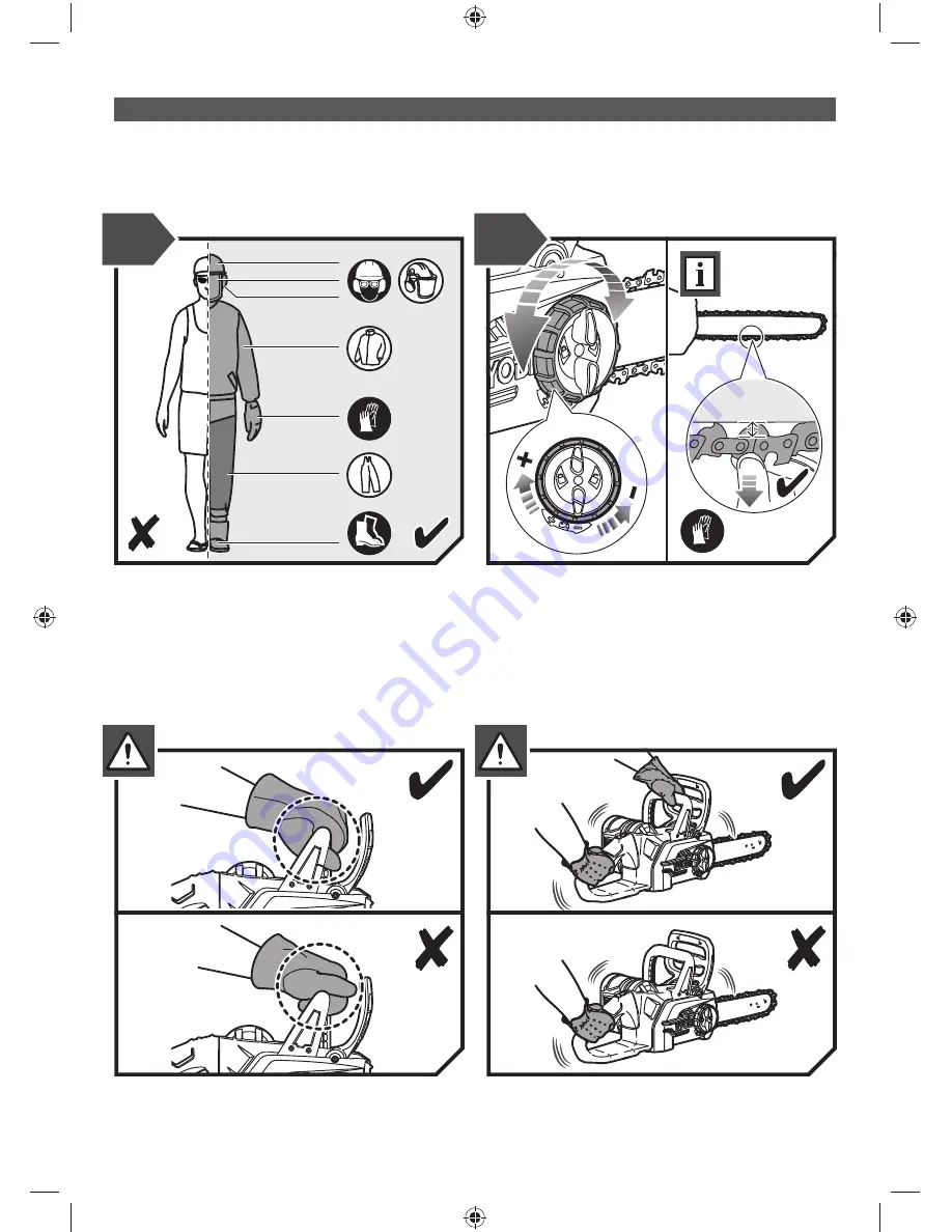 Ryobi OCS1825BL Скачать руководство пользователя страница 14