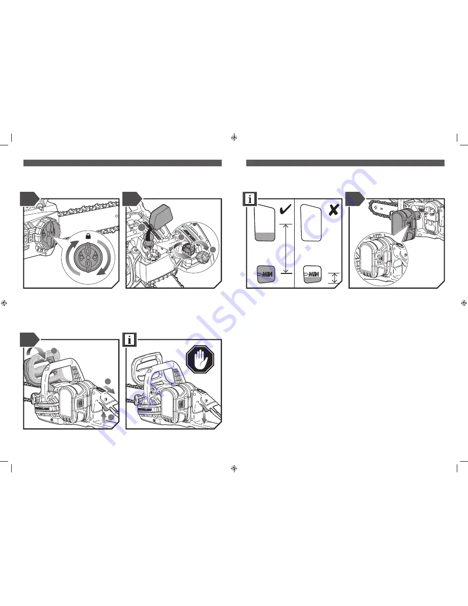 Ryobi OCS1825BL Скачать руководство пользователя страница 15