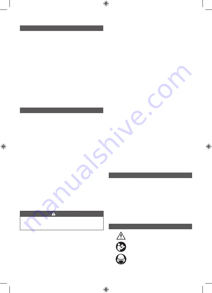 Ryobi OCS1830BL Original Instructions Manual Download Page 10