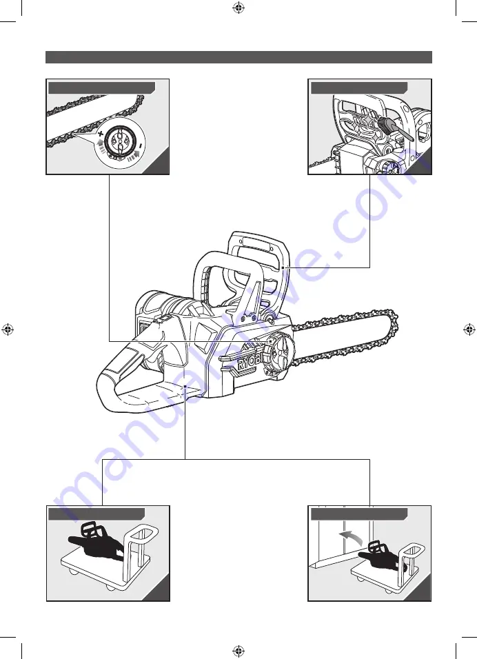 Ryobi OCS1830BL Original Instructions Manual Download Page 18