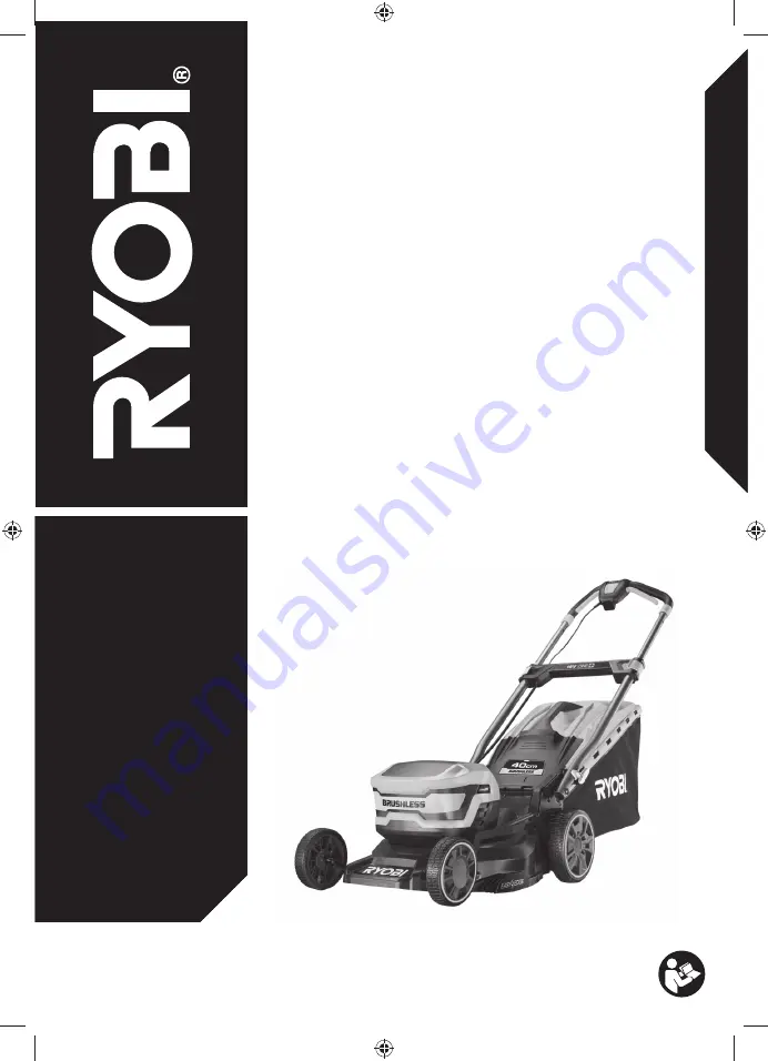 Ryobi OLM1840BL Скачать руководство пользователя страница 1