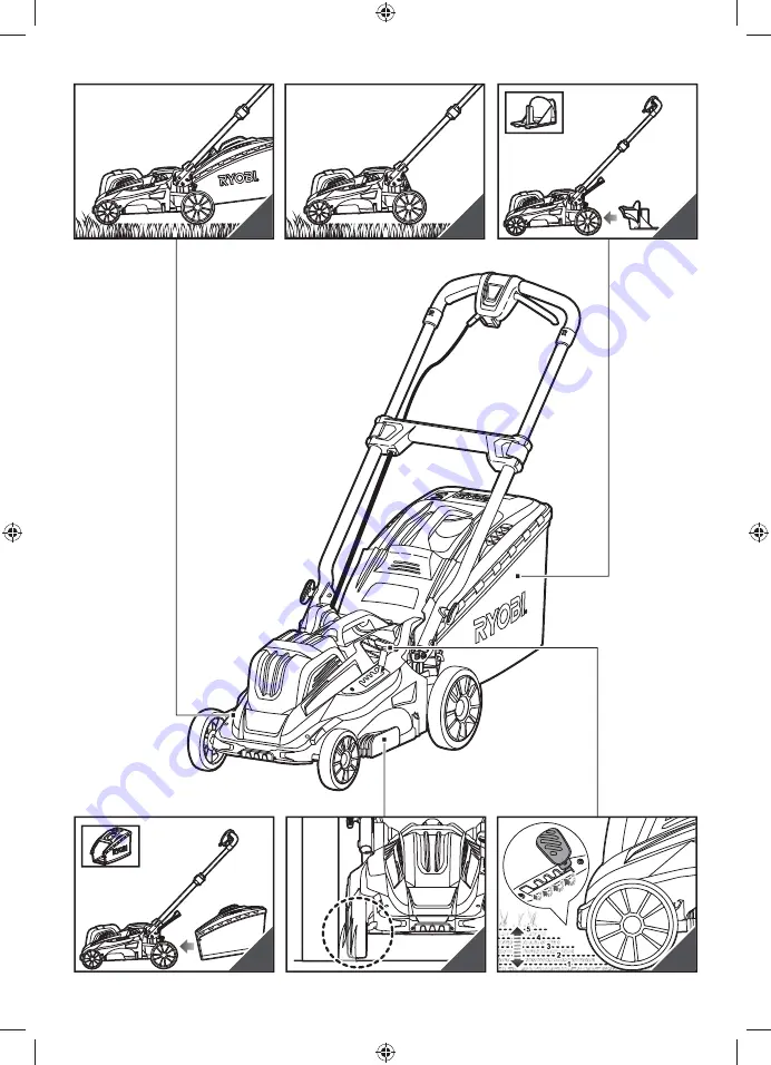 Ryobi OLM1841H Original Instructions Manual Download Page 201