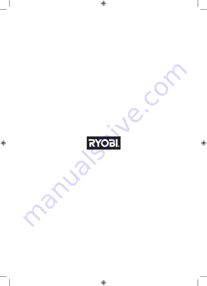 Ryobi OLT1833BL Original Instructions Manual Download Page 24