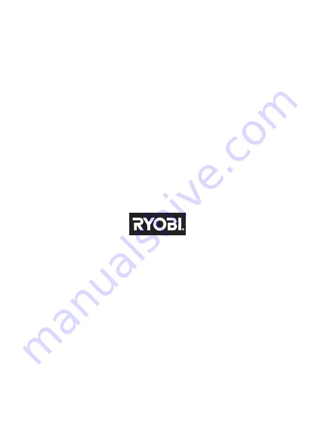 Ryobi OPP1850 Original Instructions Manual Download Page 26