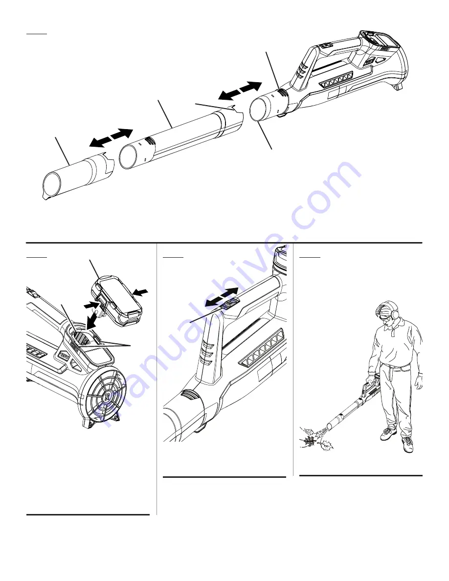 Ryobi P2109A Operator'S Manual Download Page 3