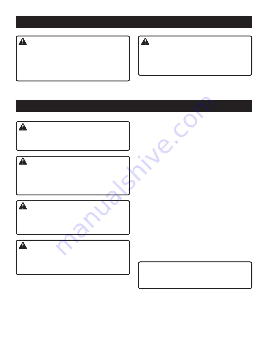 Ryobi PCL235 Operator'S Manual Download Page 12