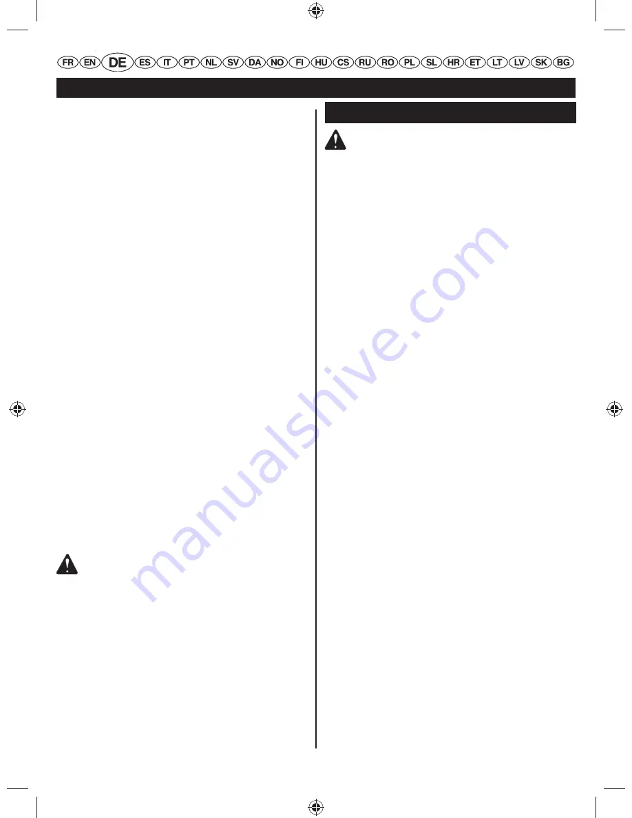 Ryobi PowerMulchin RBV2800S Original Instructions Manual Download Page 18