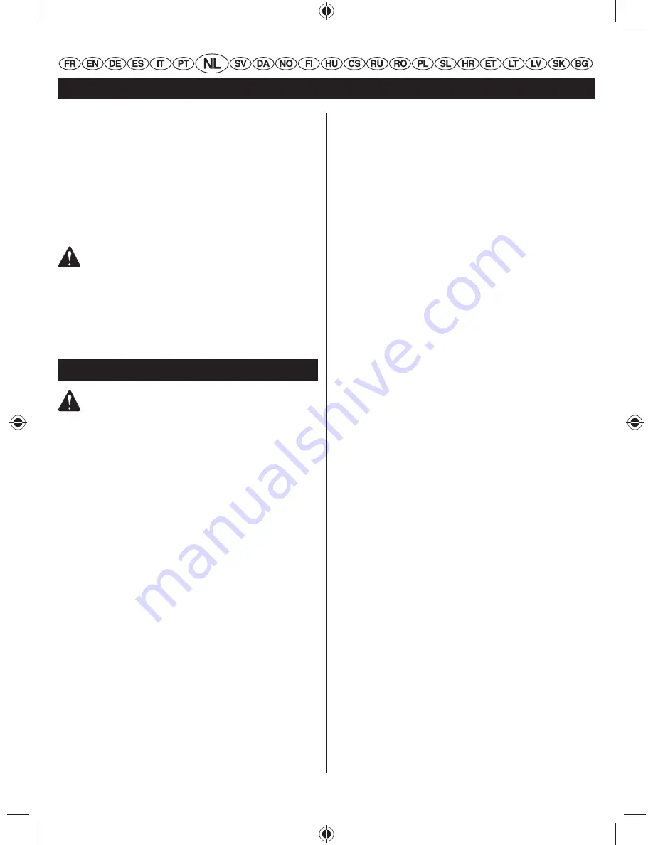 Ryobi PowerMulchin RBV2800S Original Instructions Manual Download Page 42