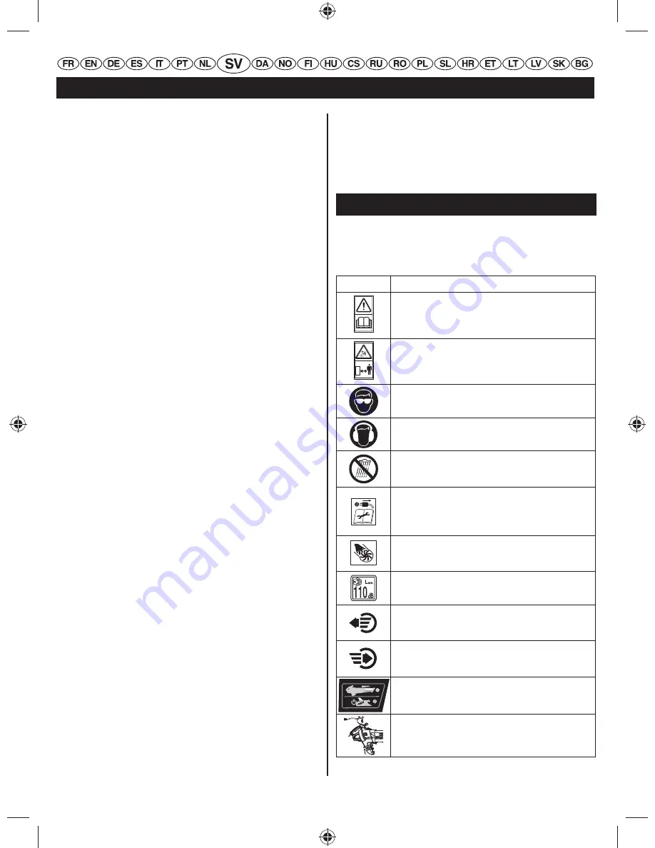 Ryobi PowerMulchin RBV2800S Original Instructions Manual Download Page 45