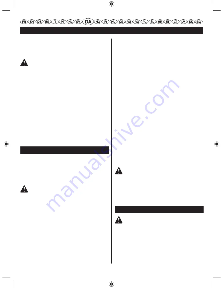 Ryobi PowerMulchin RBV2800S Original Instructions Manual Download Page 52