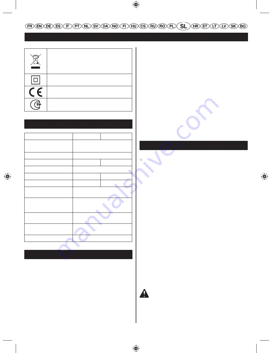 Ryobi PowerMulchin RBV2800S Original Instructions Manual Download Page 97