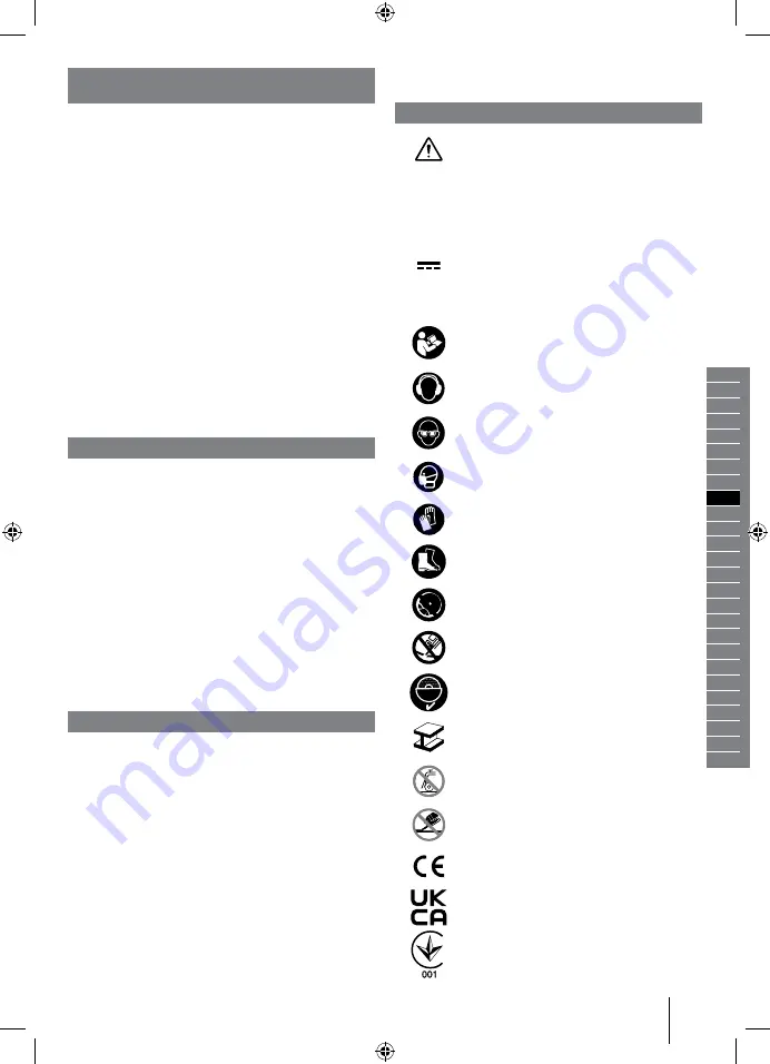 Ryobi RAG18X Original Instructions Manual Download Page 37