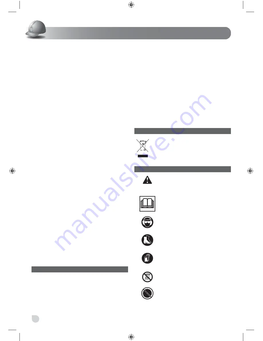 Ryobi RBC1020 Original Instructions Manual Download Page 4