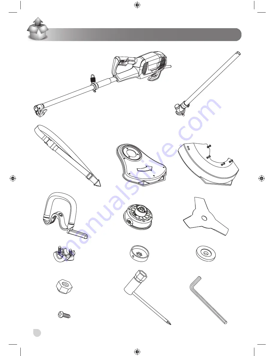 Ryobi RBC1020 Original Instructions Manual Download Page 6