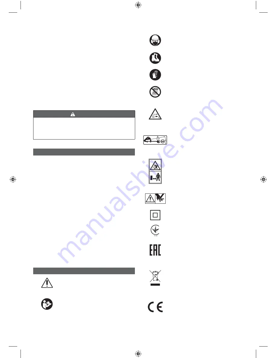 Ryobi RBC1226I Original Instruction Download Page 122