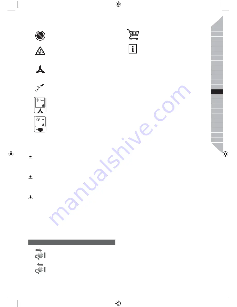 Ryobi RBC1226I Original Instruction Download Page 123