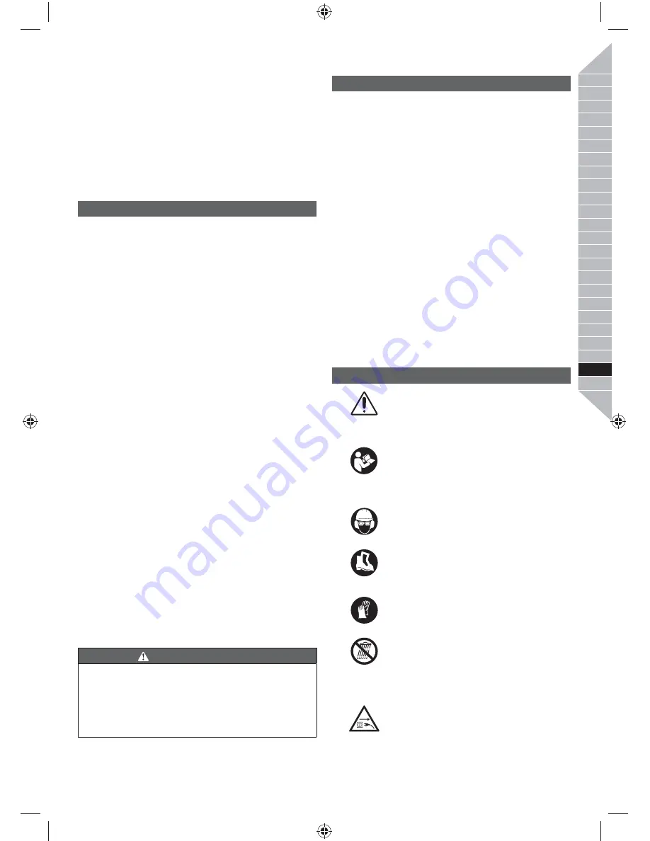 Ryobi RBC1226I Original Instruction Download Page 195