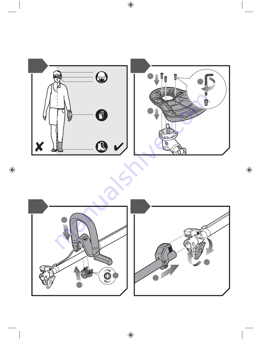 Ryobi RBC1226I Original Instruction Download Page 208