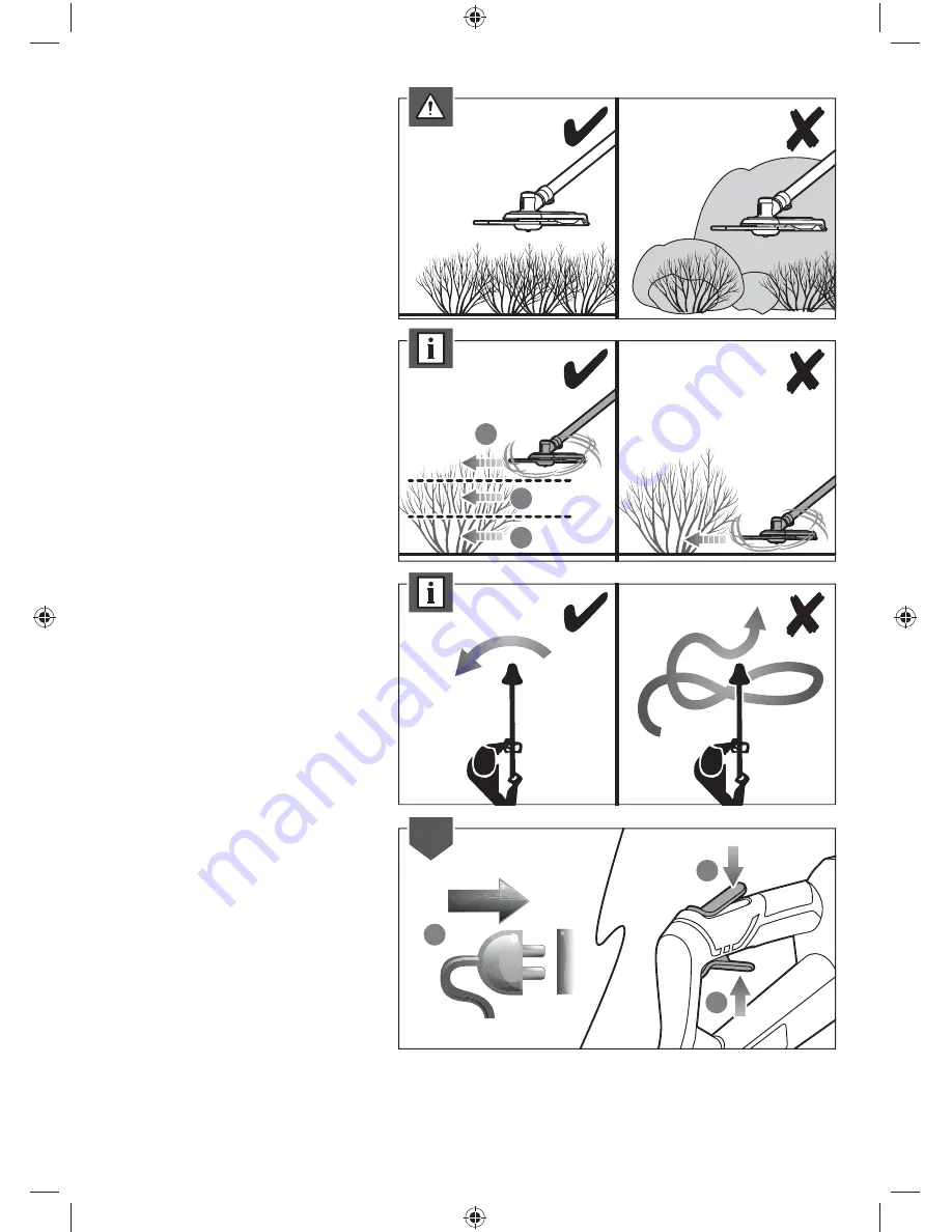 Ryobi RBC1226I Original Instruction Download Page 213