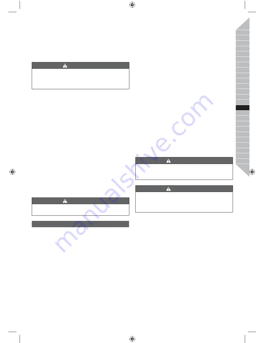 Ryobi RBC31SBO Original Instructions Manual Download Page 107