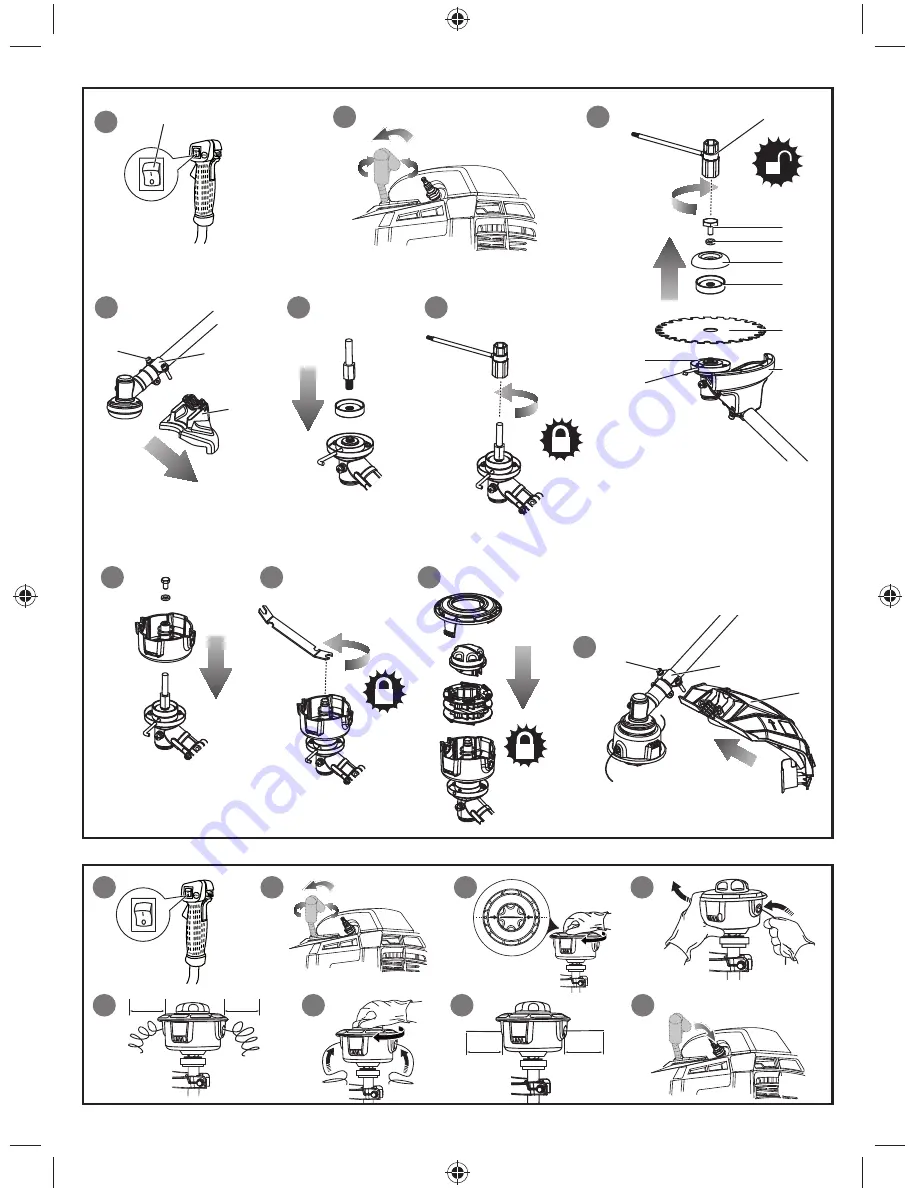 Ryobi RBC42FSBB User Manual Download Page 7