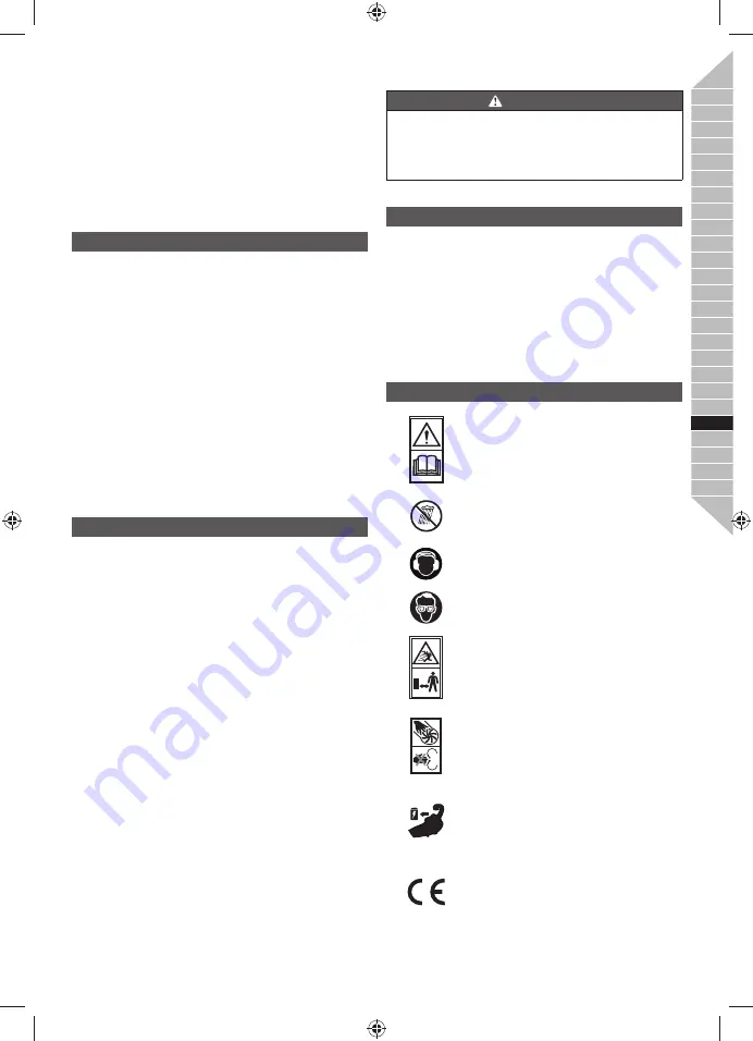 Ryobi RBL36JB Original Instructions Manual Download Page 109