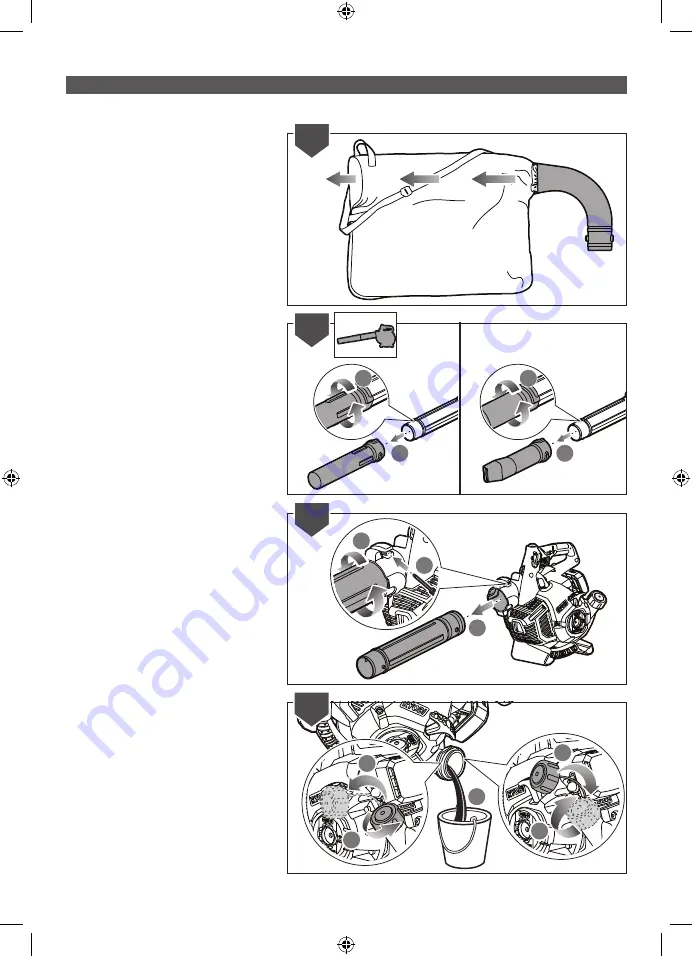 Ryobi RBV254O Original Instructions Manual Download Page 38