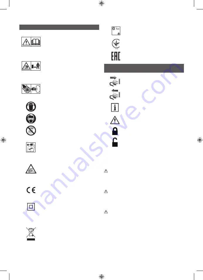 Ryobi RBV3000CSV-01 Original Instructions Manual Download Page 20