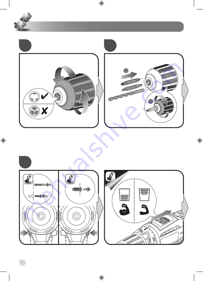 Ryobi RCD1802 Скачать руководство пользователя страница 4