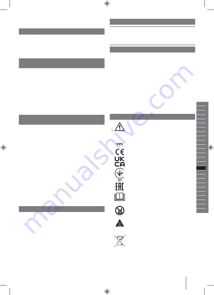 Ryobi RGL18 Original Instructions Manual Download Page 27