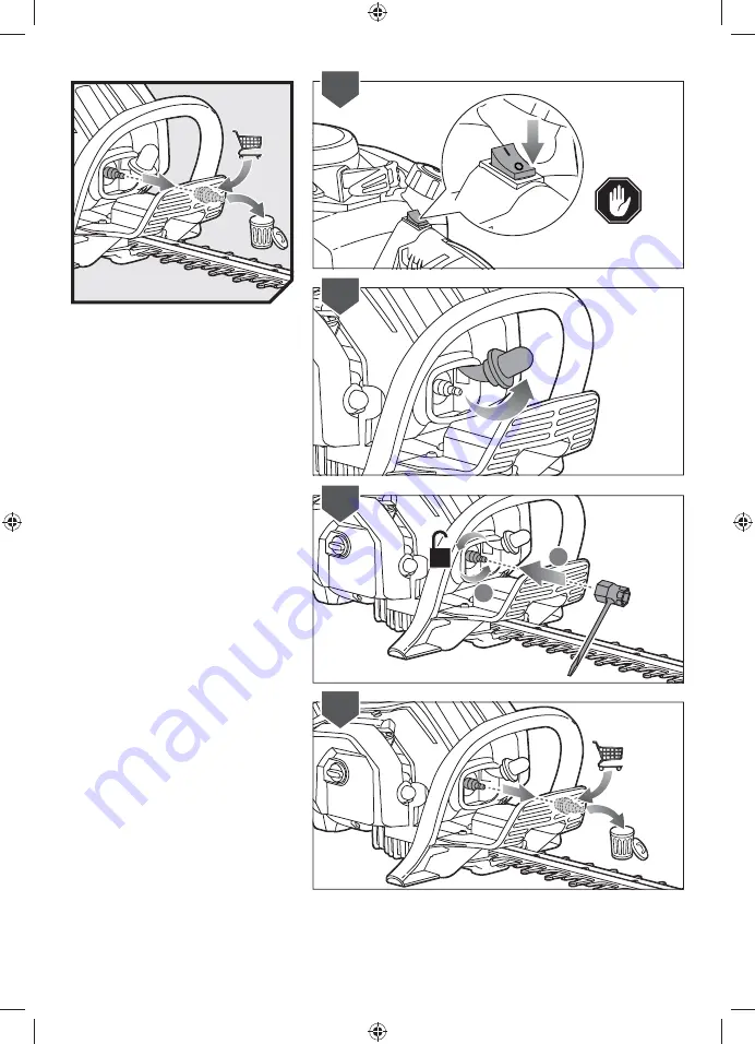 Ryobi RHT25X55R Original Instructions Manual Download Page 205