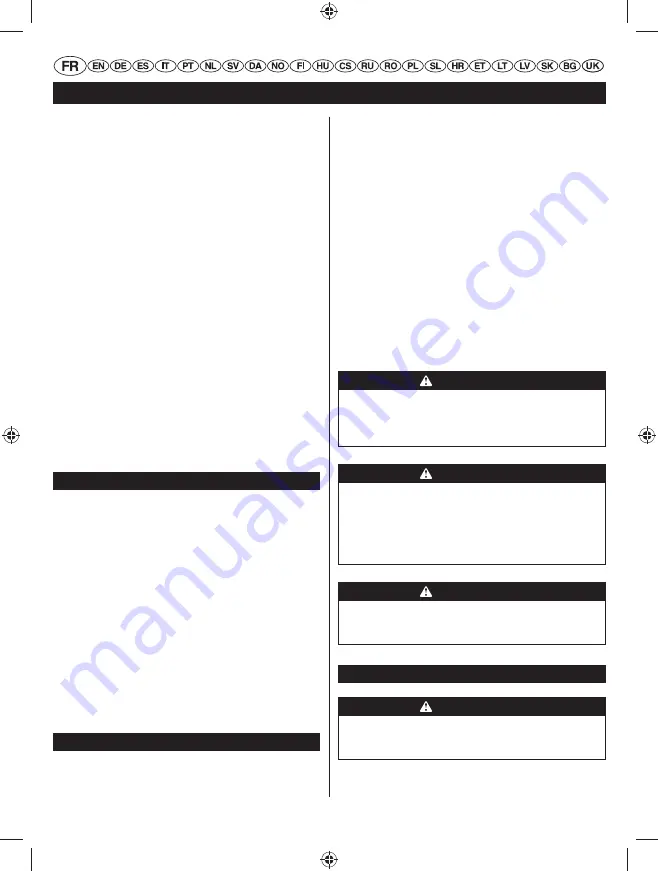 Ryobi RHT25X60RO User Manual Download Page 10