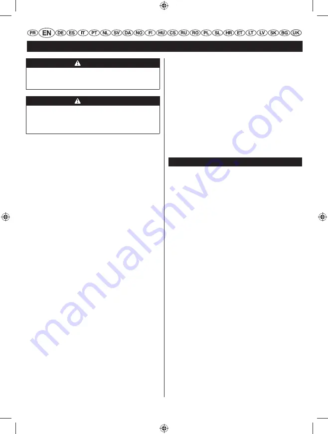 Ryobi RHT25X60RO User Manual Download Page 19