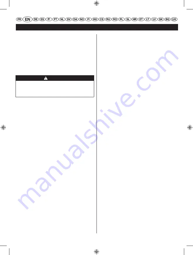 Ryobi RHT25X60RO User Manual Download Page 26