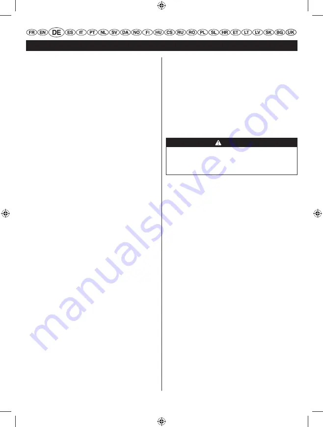 Ryobi RHT25X60RO User Manual Download Page 34