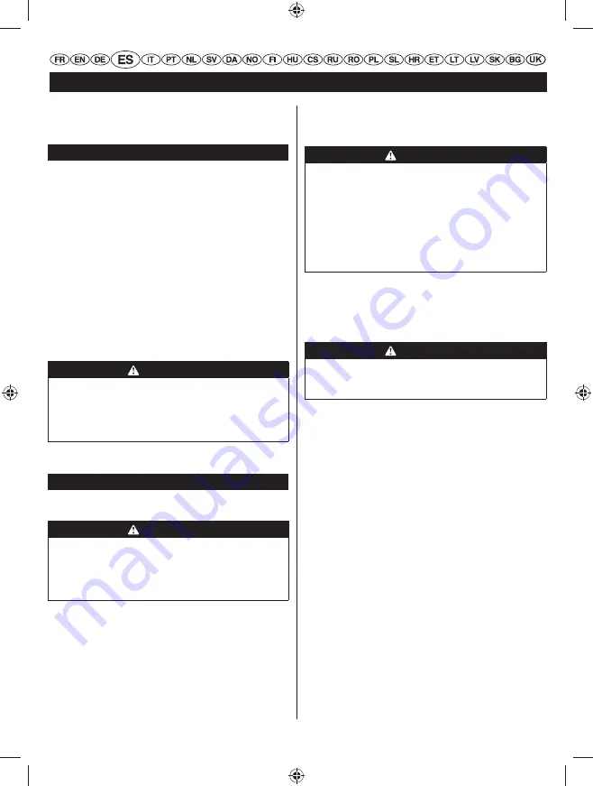 Ryobi RHT25X60RO Скачать руководство пользователя страница 43