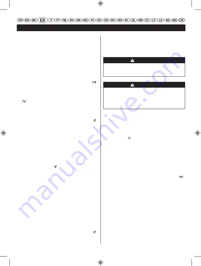 Ryobi RHT25X60RO User Manual Download Page 50