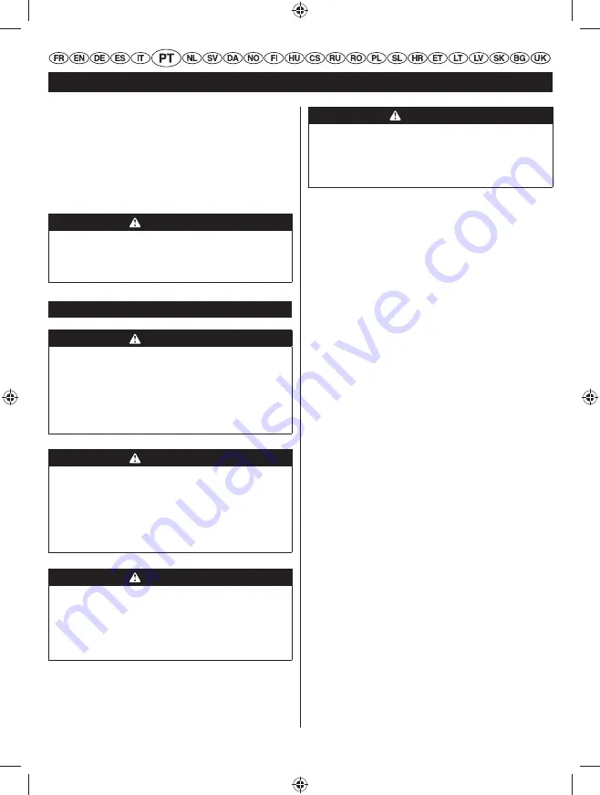 Ryobi RHT25X60RO Скачать руководство пользователя страница 72