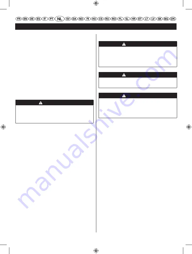 Ryobi RHT25X60RO Скачать руководство пользователя страница 90