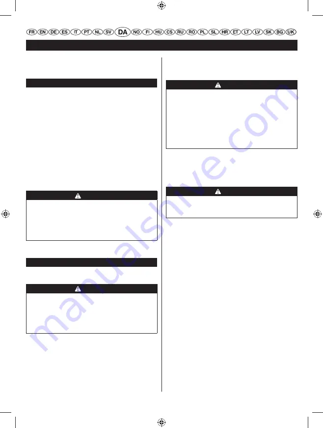 Ryobi RHT25X60RO User Manual Download Page 107