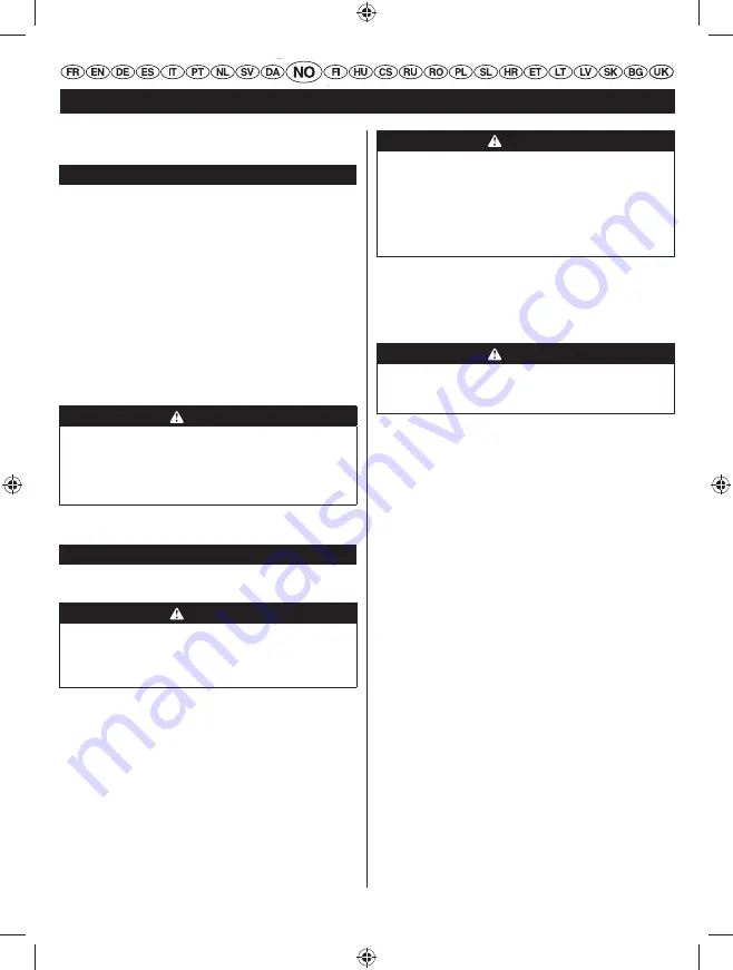 Ryobi RHT25X60RO User Manual Download Page 119