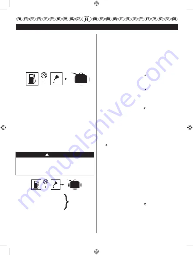 Ryobi RHT25X60RO Скачать руководство пользователя страница 137