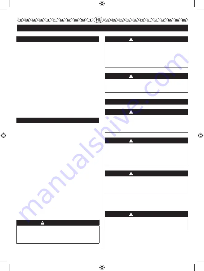 Ryobi RHT25X60RO User Manual Download Page 148