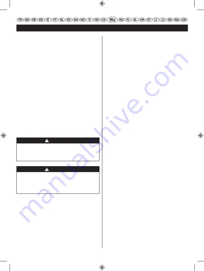 Ryobi RHT25X60RO User Manual Download Page 168