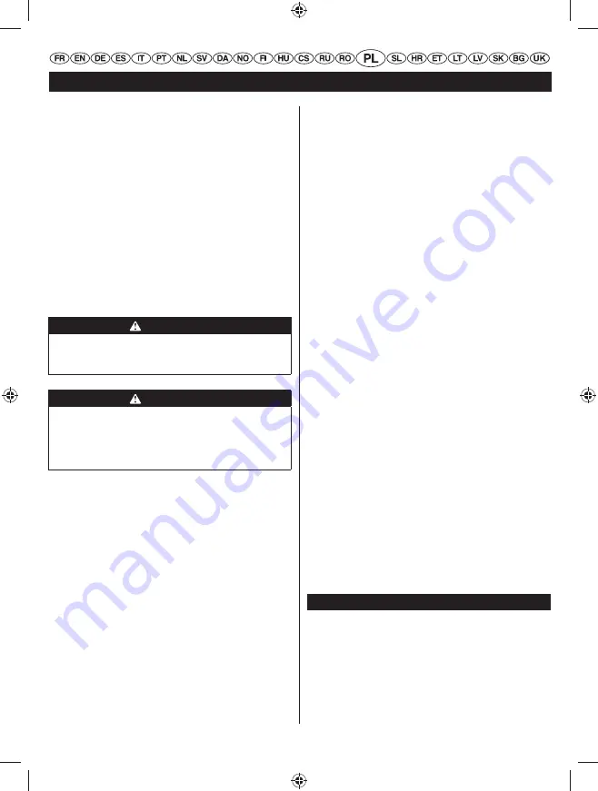 Ryobi RHT25X60RO User Manual Download Page 195