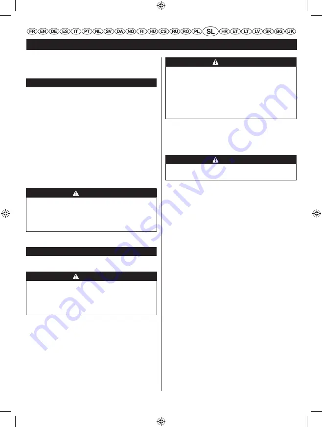 Ryobi RHT25X60RO User Manual Download Page 207