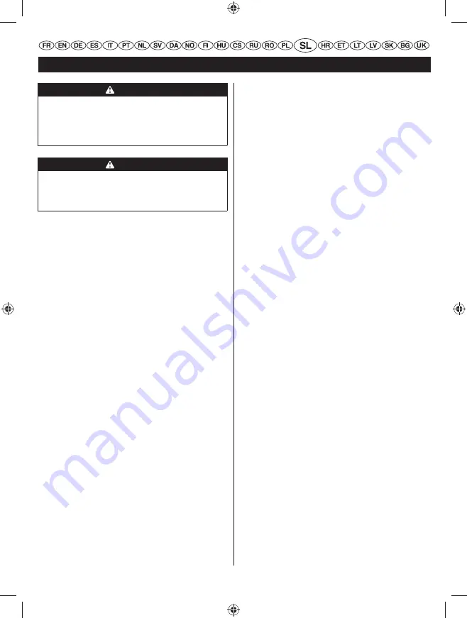 Ryobi RHT25X60RO User Manual Download Page 210