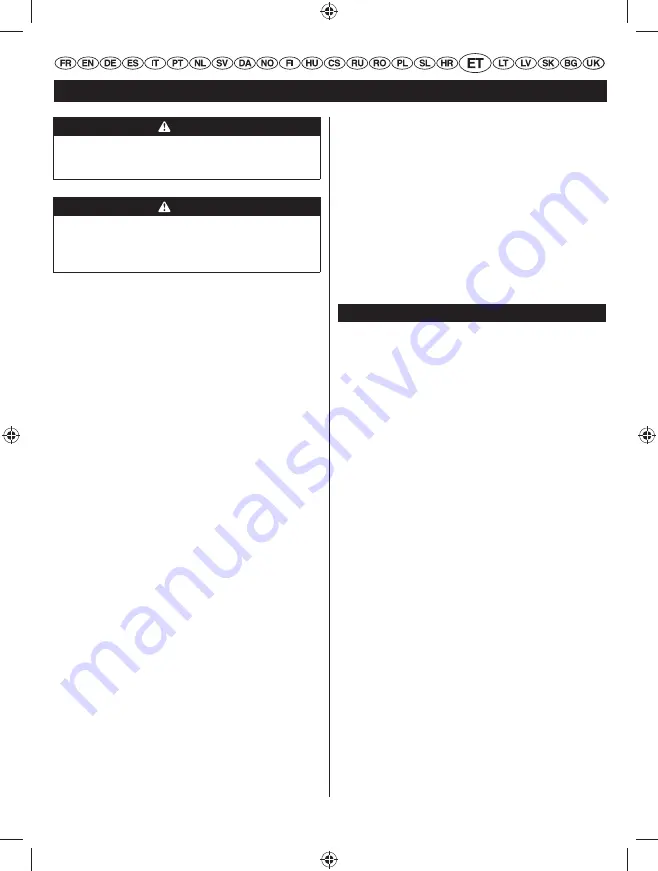 Ryobi RHT25X60RO User Manual Download Page 232